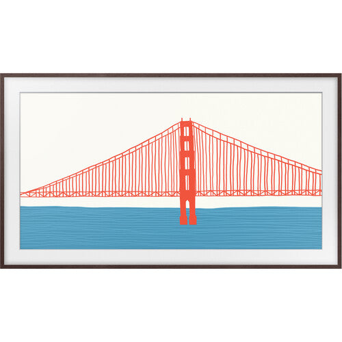 Samsung Customizable Bezel for 32" The Frame - Modern Brown
